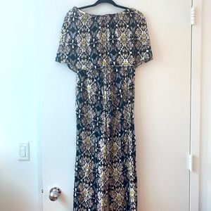 Ella Moss Black Strapless Jumpsuit Small